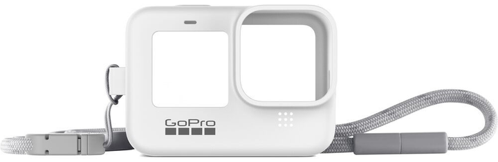 Pokrowiec ze sznurkiem do GoPro Hero 9/10 White (ADSST-002) - obraz 1