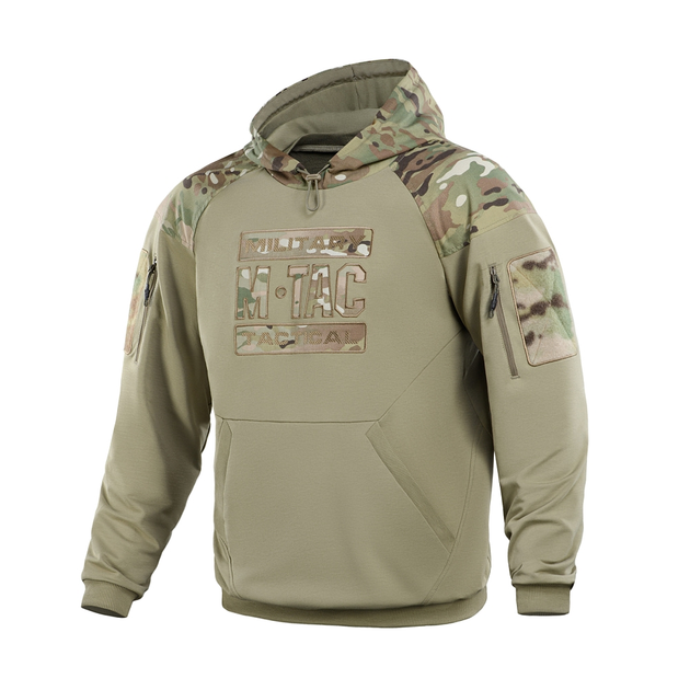 Кофта M-Tac Hoodie Combat Multicam/Tan S - изображение 1