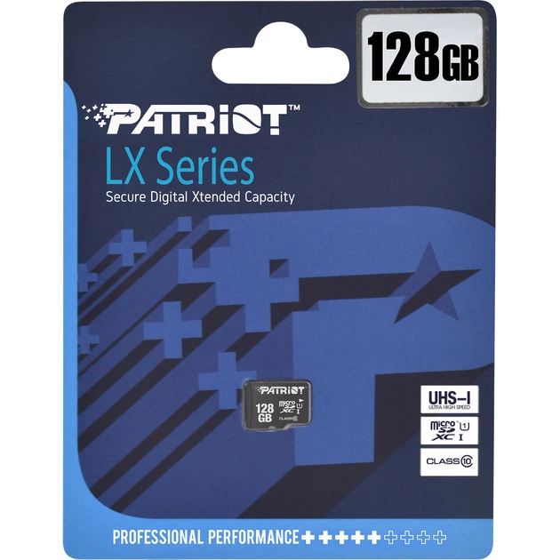 Карта памяті microSDXC Patriot LX Series 128Gb class 10 PSF128GMDC10 - зображення 3