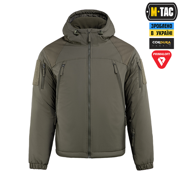 Куртка M-Tac зимова Alpha Gen.III Pro Primaloft Dark Olive S/R - зображення 2