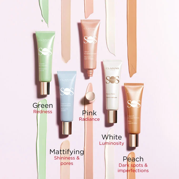 Праймер для обличчя Clarins SOS Pink 30 мл (3666057133459) - зображення 5