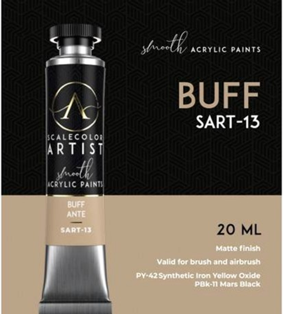 Farba Scale75 Artist Range 20 ml Buff (8423153061971) - obraz 3