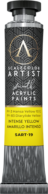 Фарба Scale75 Artist Range 20 мл Intense Yellow (8423153062039) - зображення 1