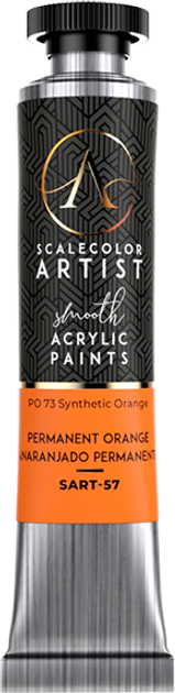 Farba Scale75 Artist Range 20 ml Permanent Orange (8435635306098) - obraz 1