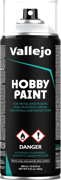 Праймер-спрей Vallejo Hobby Paint 28.011 400 мл Grey (8429551280112) - зображення 1