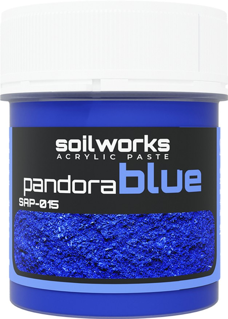 Pasta do tworzenia tekstur Scale75 Soilworks 100 ml Pandora Blue (8435635306463) - obraz 1