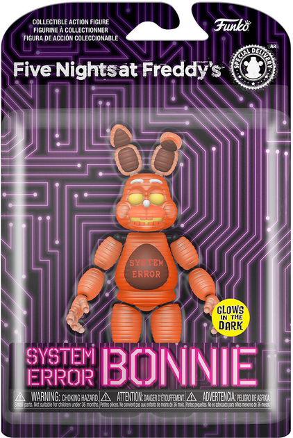 Фігурка Funko Action Five Nights at Freddys System Error Bonnie 15 см (0889698596855) - зображення 1