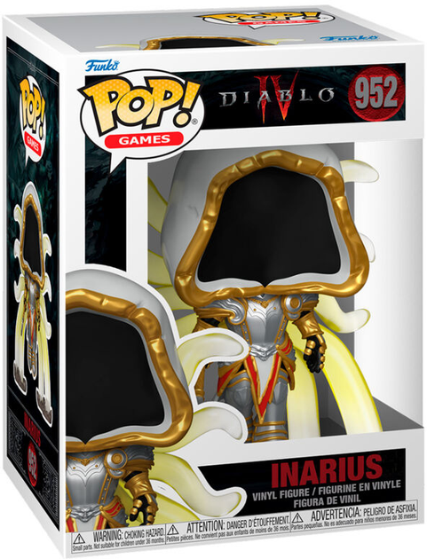 Figurka Funko POP Diablo 4 Inarius 9 cm (0889698765312) - obraz 1