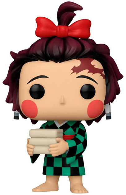 Figurka Funko POP Animation Demon Slayer Kimetsu No Yaiba 1530 Tanjiro Kamado Kimono 9 cm (0889698755733) - obraz 2