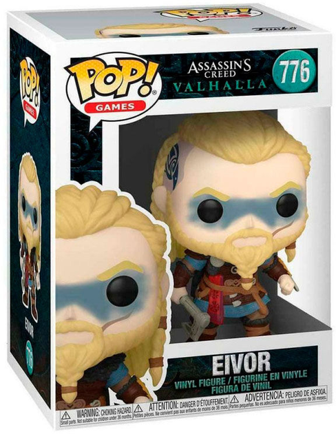 Figurka Funko POP Assassin's Creed Eivor 9 cm (0889698519670) - obraz 1