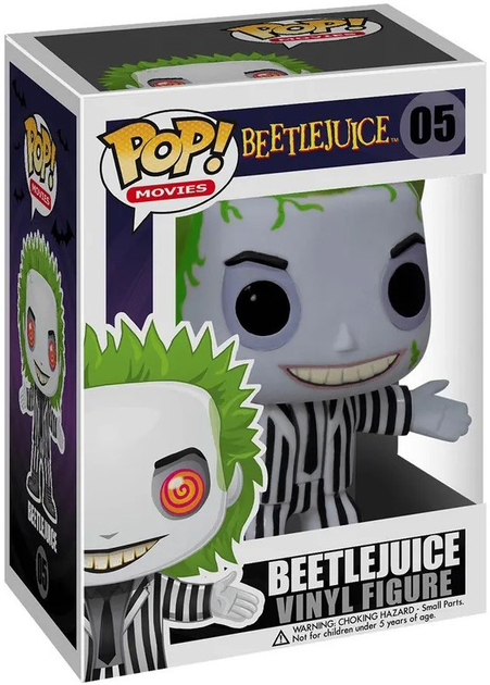 Figurka Funko POP Beetlejuice Bitelchus 9 cm (0830395022666) - obraz 1