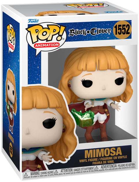 Figurka Funko Pop Black Clover Mimosa 9 cm (0889698721196) - obraz 1