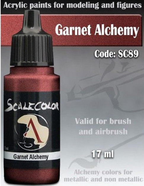 Фарба акрилова Scale75 Instant Colors 17 мл Garnet Alchemy (8412548275222) - зображення 3