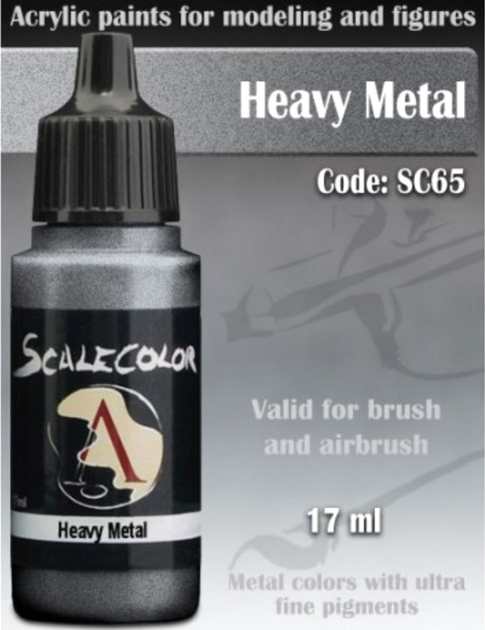 Фарба акрилова Scale75 Instant Colors 17 мл Heavy Metal (8412548257358) - зображення 3