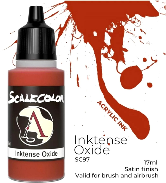 Чорнило Scale75 Inktense 17 мл Оксидний (8412548890548) - зображення 3