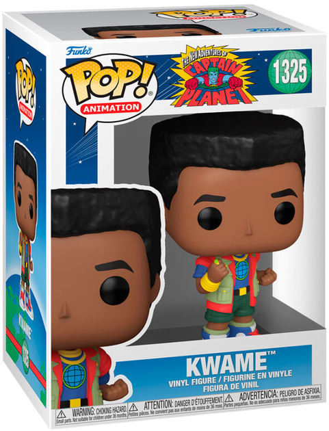 Figurka Funko POP Captain Planet Kwame 9 cm (0889698725576) - obraz 1