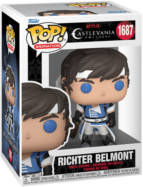 Фігурка Funko POP Castlevania Nocturne Richter Belmont 9 см (0889698802734) - зображення 1