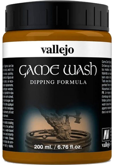 Фарба Vallejo Game Color Wash 73.300 200 мл Sepia (8429551733007) - зображення 1