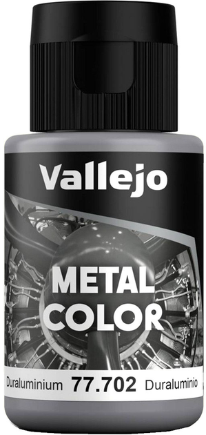 Фарба Vallejo Metal Color 77.702 32 мл Duraluminium (8429551777025) - зображення 1