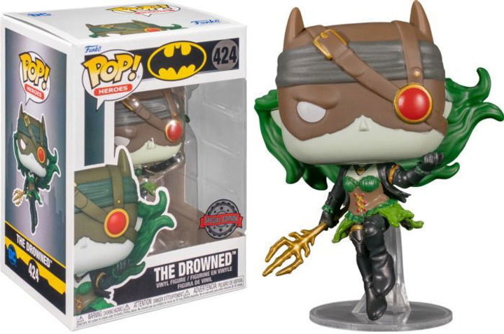 Фігурка Funko Pop DC Comics Batman The Drowned Exclusive 9 см, (0889698588515) - зображення 2