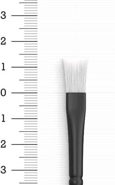 Пензель синтетичний Vallejo B09003 Weathering Flat Brush Synthetic L (8429551002615) - зображення 3