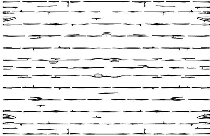 Szablon Vallejo ST-TX006 Stencils Wood Texture No 1 1:35 (8429551986670) - obraz 3