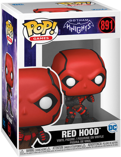 Фігурка Funko Pop DC Comics Gotham Knights Red Hood 9 см (0889698574198) - зображення 1