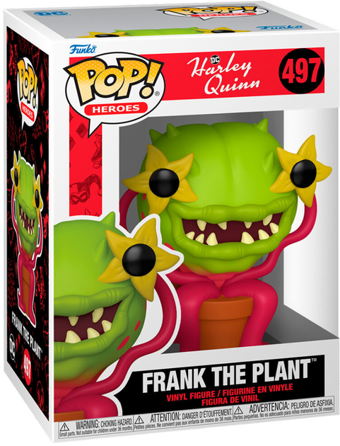 Фігурка Funko Pop DC Comics Harley Quinn Frank the Plant 9 см (0889698758475) - зображення 1