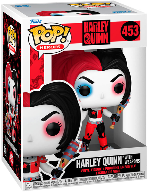 Фігурка Funko Pop DC Comics Harley Quinn with Weapons 9 см (0889698656160) - зображення 1