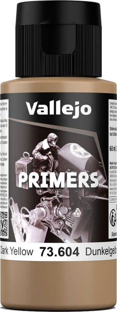 Primer Vallejo 73.604 60 ml German Dark Yellow (8429551736046) - obraz 1