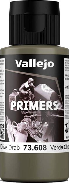 Primer Vallejo 73.608 60 ml USA Olive Drab (8429551736084) - obraz 1