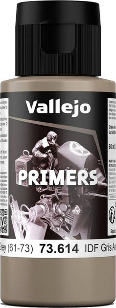 Primer Vallejo 73.614 IDF Israeli Sand Grey 61-73 60 ml Piaskowo-szary (8429551736145) - obraz 1