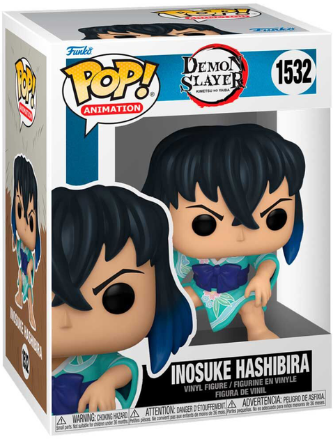 Фігурка Funko Pop Demon Slayer Inosuke Hashibira 9 см (0889698755726) - зображення 1