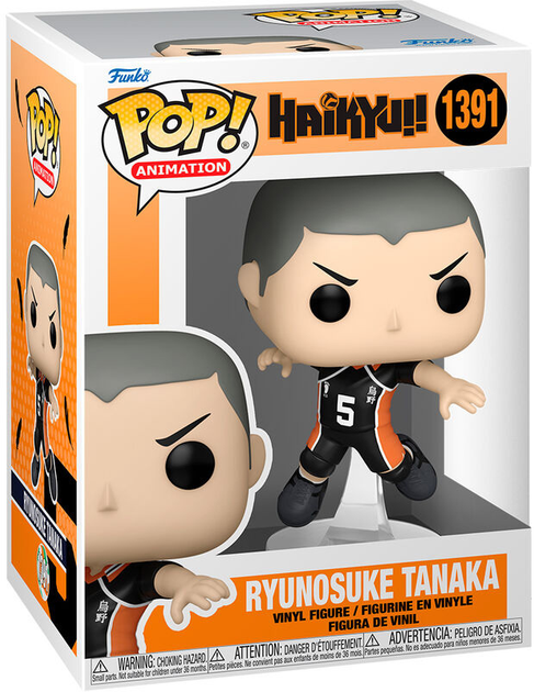 Фігурка Funko POP Haikyu Ryunosuke Tanaka 9 см (0889698705660) - зображення 1