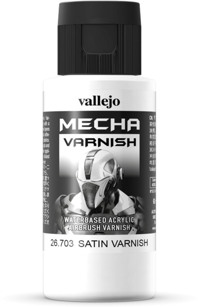 Лак Vallejo Mecha 26.703 Satin Varnish 60 мл (8429551267038) - зображення 1