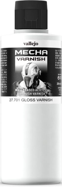 Лак Vallejo Mecha 27.701 Gloss Varnish 200 мл (8429551277013) - зображення 1