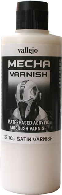 Lakier Vallejo Mecha 27.703 Satin Varnish 200 ml (8429551277037) - obraz 1