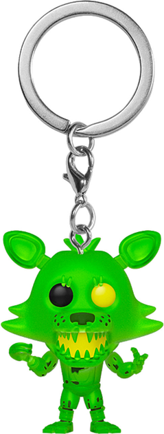 Брелок Funko Pocket POP Keychain Five Nights at Freddys Radioactive Foxy 4 см (0889698596947) - зображення 2