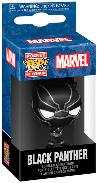 Брелок Funko Pocket POP Keychain Marvel Black Panther Classics 4 см (0889698824910) - зображення 1