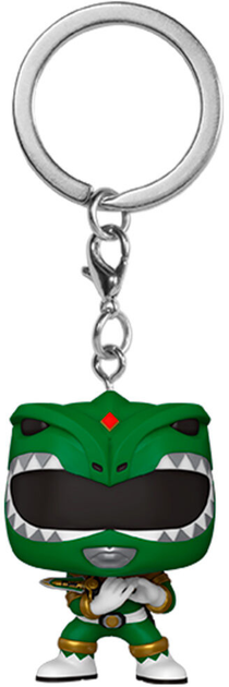 Брелок Funko Pocket POP Keychain Power Rangers 30th Anniversary Green Ranger 4 см (0889698722018) - зображення 2