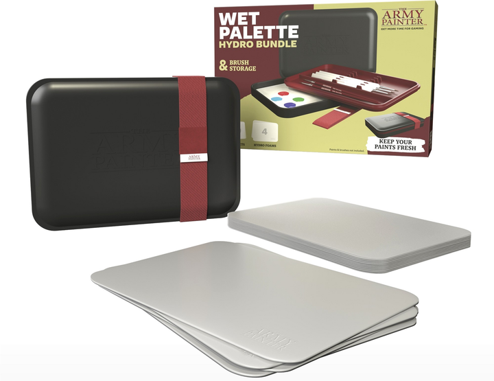 Набір аксесуарів для малювання The Army Painter Wet Palette Hydro Bundle & Brush Storage (5713799505506) - зображення 3