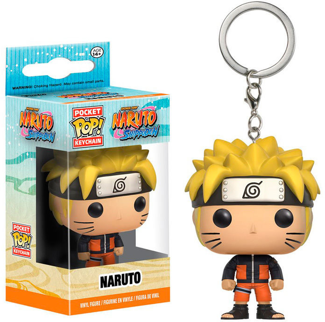 Брелок Funko POP Naruto Shippuden Naruto (0889698106634) - зображення 1