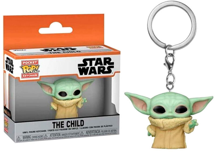 Brelok Funko POP Star Wars The Mandalorian Yoda The Child (0889698530439) - obraz 1