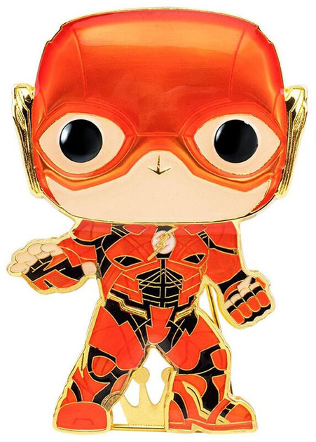 Przypinka Funko DC Comics Justice League The Flash Large Enamel POP 10 cm (0671803362055) - obraz 2