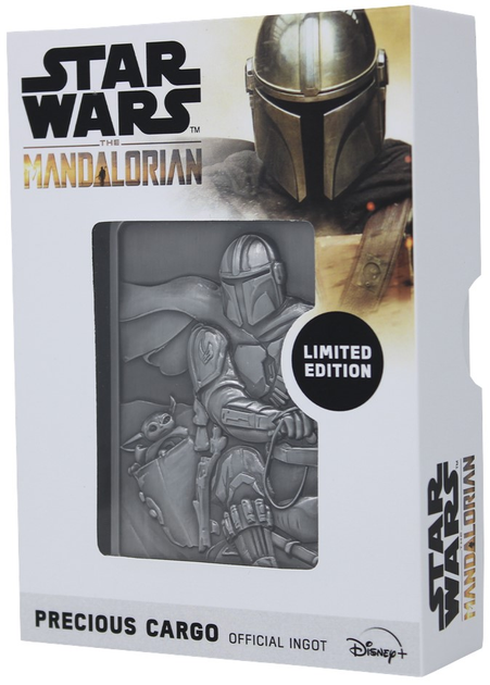 Plakietka kolekcjonerska Fanatik Precious Cargo Star Wars The Mandalorian Limited Edition (5060662467110) - obraz 1