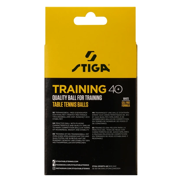 М'ячі для настільного тенісу Stiga Training ABS 12 шт (1110-2610-12) - зображення 3