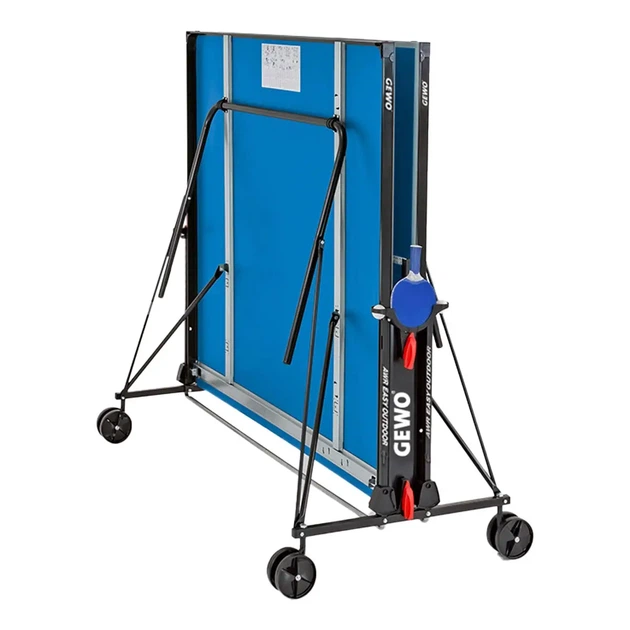 Стол для настольного тенниса GEWO AWR Fun Outdoor Blue (105156500) (931064) + Ракетка для настольного тенниса Gewo PS Blast Power FL (1074100001) в подарок! - Фото 5 Стол для настольного тенниса GEWO AWR Fun Outdoor Blue (105156500) (931064) + Ракетка для настольного тенниса Gewo PS Blast Power FL (1074100001) в подарок! - изображение 5