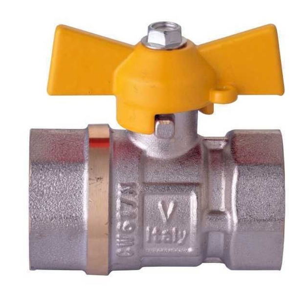 Кран кульовий прямий WATER VALVE 1/2″ ВВ ЗБ NV-V Q001 – фото, відгуки ...