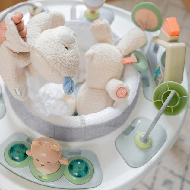 Інтерактивні стрибунці зі столиком Spring & Sprout First Forest 2в1, 6м+ до 11 кг, 12417 (74451129030) - зображення 5
