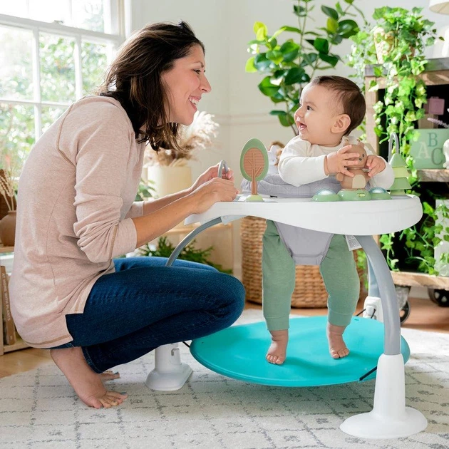 Інтерактивні стрибунці зі столиком Spring & Sprout First Forest 2в1, 6м+ до 11 кг, 12417 (74451129030) - зображення 9